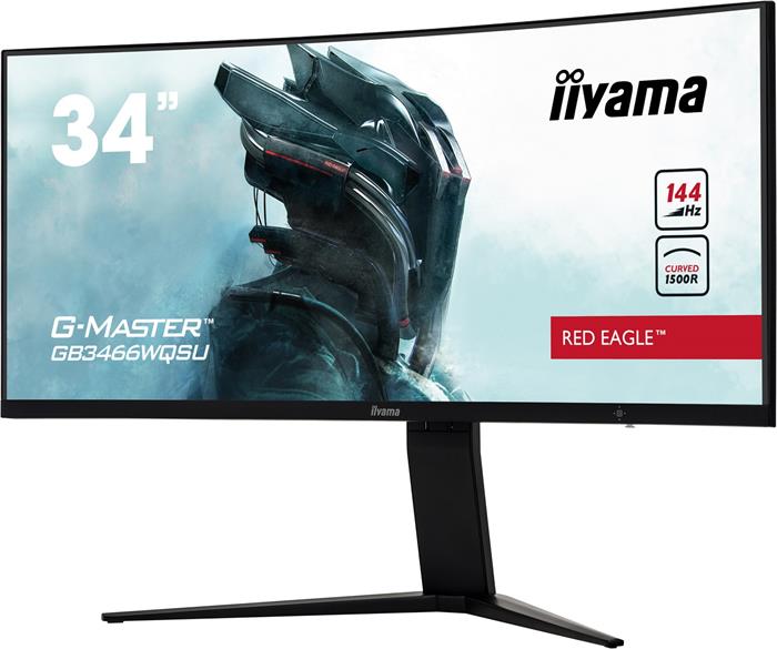 34" iiyama GB3466WQSU-B1: VA,UWQHD,144Hz,Curved