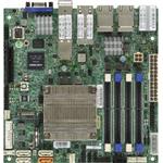 A2SDI mITX Atom C3955 (32W, 16c@2,1GHz, pas.), PCI-E4,4GbE,2×10GbE-T,2×10GbE SFP+,4SO-DDR4-2400,M.2,4sATA, IPMI~
