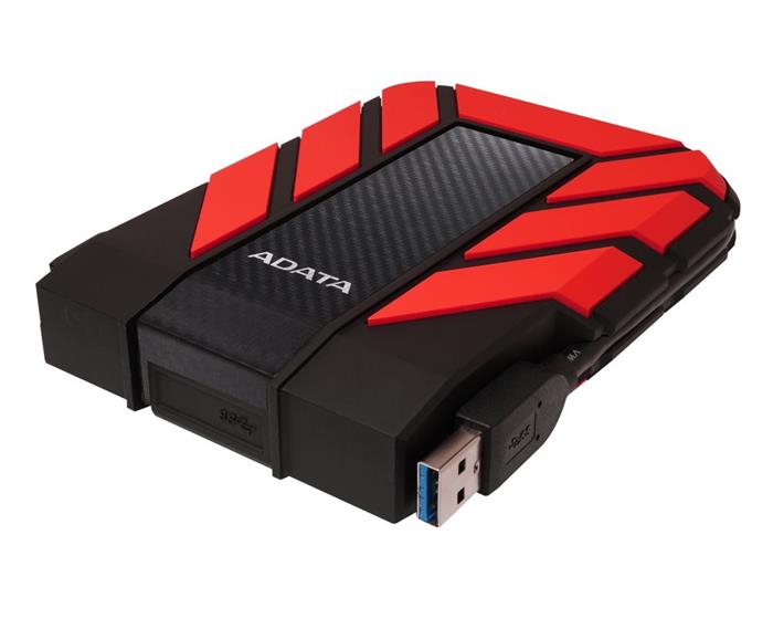 ADATA HD710P 1TB HDD / Externí / 2,5" / USB 3.1 / odolný / červený