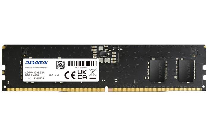 ADATA Premier 8GB DDR5 4800MHz CL40, DIMM, 1.1V, černý