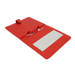 AIREN AiTab Leather Case 3, 9.7" pouzdro s klávesnicí, microUSB, CZ, červené