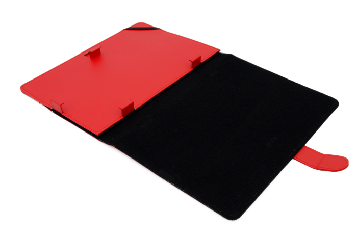 AIREN AiTab Leather Case 8, pouzdro pro 10" tablet PC, červené