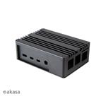 AKASA A-RA08-M1B, hliníková skříň pro Raspberry Pi4, černá