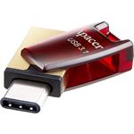 Apacer AH180 32GB OTG flash disk, USB-C + USB-A, červený
