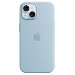 Apple silikonový kryt s MagSafe na iPhone 15 – světle modrý
