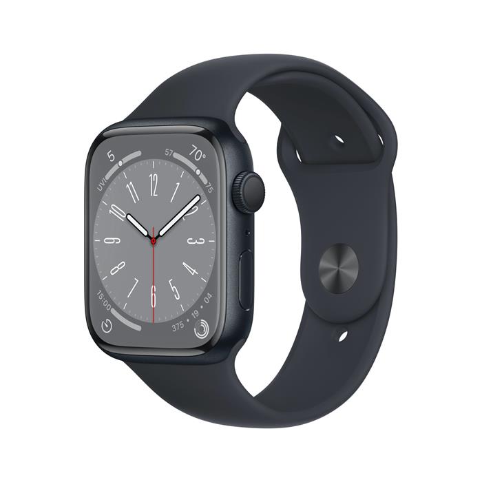 Apple Watch Series 8 45mm inkoustový hliník s inkoustovým sportovním řemínkem