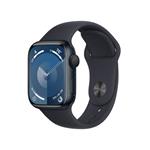 Apple Watch Series 9 41mm Temně inkoustový hliník s temně inkoustovým sportovním řemínkem M/L