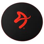 AROZZI Zona Floorpad/ ochranná podložka na podlahu/ kruhová/ průměr 120 cm/ černá s červeným logem