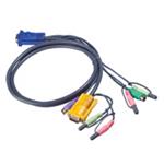 ATEN integrovaný kabel 2L-5302P pro KVM PS/2 1.8 M pro CS1758