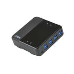 ATEN US3344-AT, 4x4 USB 3.0 Peripheral Sharing Switch