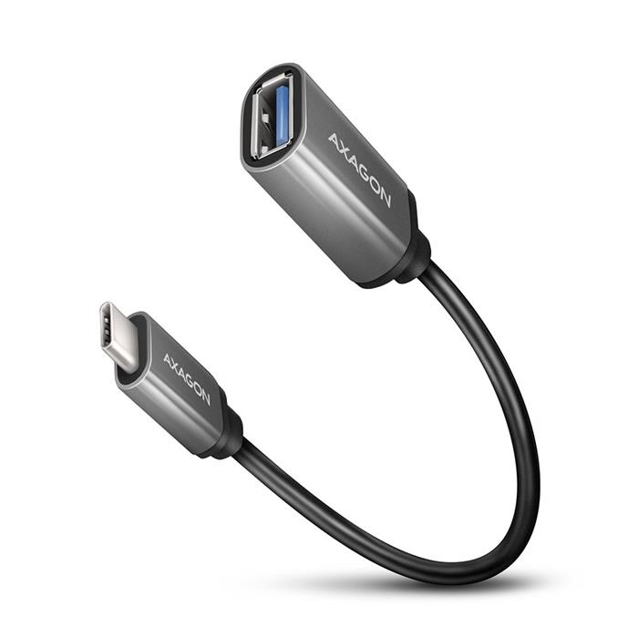 AXAGON RUCM-AFAC, kabelová redukce z USB-C na USB-A female, 20cm, kovové tělo