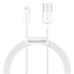 Baseus Superior Series, kabel Lightning 2.4A 1m White