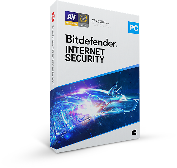 Bitdefender Internet Security 3 zařízení na 1 rok