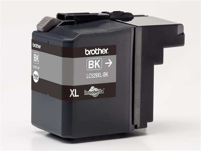 Brother LC-529XLBK, inkoustová cartridge, černá, 2400 stran