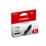 Canon CLI-551BK XL, inkoustová cartridge, černá, 11ml