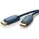 ClickTronic kabel DisplayPort 1.2, zlacené koncovky, 2m