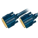 ClickTronic OFC DVI-D kabel, DVI-D(M) - DVI-D(M), dual link, 10m