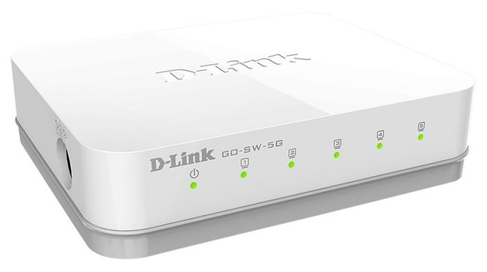 D-Link GO-SW-5G, 5-portový gigabitový stolní switch