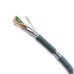 DATACOM FTP Cat5e PVC kabel 100m (lanko) šedý