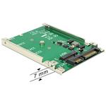 Delock 2.5" Konvertor SATA 22 Pin > M.2 NGFF