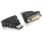 Delock Adaptér HDMI samec > DVI-25pin samice s LED