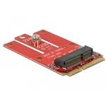 Delock Adaptér Mini PCIe > M.2 slot Key E