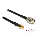 Delock Antenna Cable TNC Plug > SMA Plug CFD200 5 m low loss