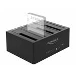 Delock Dokovací stanice s USB Type-C™ pro 4x SATA HDD / SSD