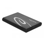 Delock Externí pouzdro pro HDD / SSD SATA 2.5" s rozhraním USB 3.1, hliník