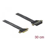 Delock flexi riser PCI Express Riser x4 na x4, ohebný kabel délky 30 cm