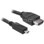 Delock HDMI 1.4 kabel A/D samec/samec, délka 3 metry