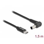 Delock Nabíjecí kabel pro laptop, ze zástrčky rozhraní USB Type-C™ na zástrčku Sony 6,0 x 4,3 mm