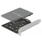 Delock PCI Express x1 Karta na 2 x interní M.2 Key B