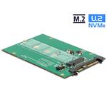 Delock Převodník U.2 SFF-8639 > M.2 NGFF NVMe Key M