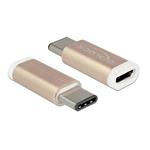 Delock redukce micro USB B (f) na USB-C (m)