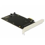 Delock redukce PCI Express x1 pro 2 SATA HDD / SSD