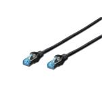 Digitus CAT 5e F-UTP patch cable, PVC AWG 26/7, length 3 m, color black