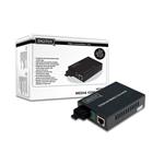 Digitus Media Converter 10/100/1000Base-T to 1000Base-LX + zdroj, 10km