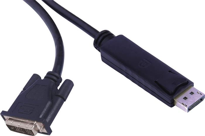 DisplayPort na DVI kabel 2m M/M