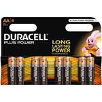 Duracell Plus Power AA alkalické baterie, 8 ks