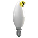 Emos LED žárovka CANDLE, 4W/30W E14, NW neutrální bílá, 330 lm, Classic A+