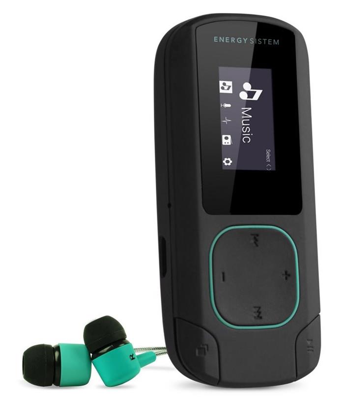 ENERGY MP3 Clip Bluetooth Mint (8GB, MicroSD, FM, sluchátka)