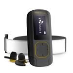 ENERGY MP3 Clip Bluetooth Sport Amber (16GB, MicroSD, FM, sluchátka, pásek na paži)