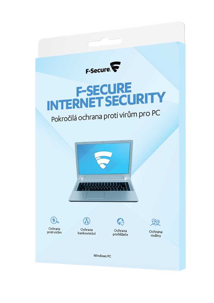 F-Secure Internet Security na 1 rok pro 1 uživ., CZ - elektronicky