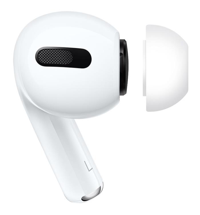 Fixed silikonové špunty pro Apple Airpods Pro, 4ks, velikost L