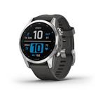 Garmin Fenix 7S Glass, Silver / Graphite Band