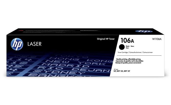 HP 106A, černý toner, 1000 stran