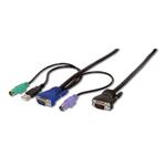 Digitus Octopus Cable, VGA, 2xPS/2, 1xUSB 1,8 m