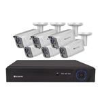 Kamerový set Securia Pro NVR6CHV5S-W IP, 5Mpx, 6 kamery, PoE NVR, bílá