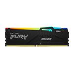 Kingston FURY Beast 16GB DDR5 6000MHz CL30 RGB DIMM Black